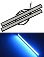 Денні ходові вогні світлодіодні DRL 17см COB Сині (комплект 2шт)