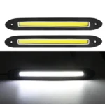 Гнучкі денні ходові вогні, світлодіодні DRL 25см Білі (комплект 2шт)