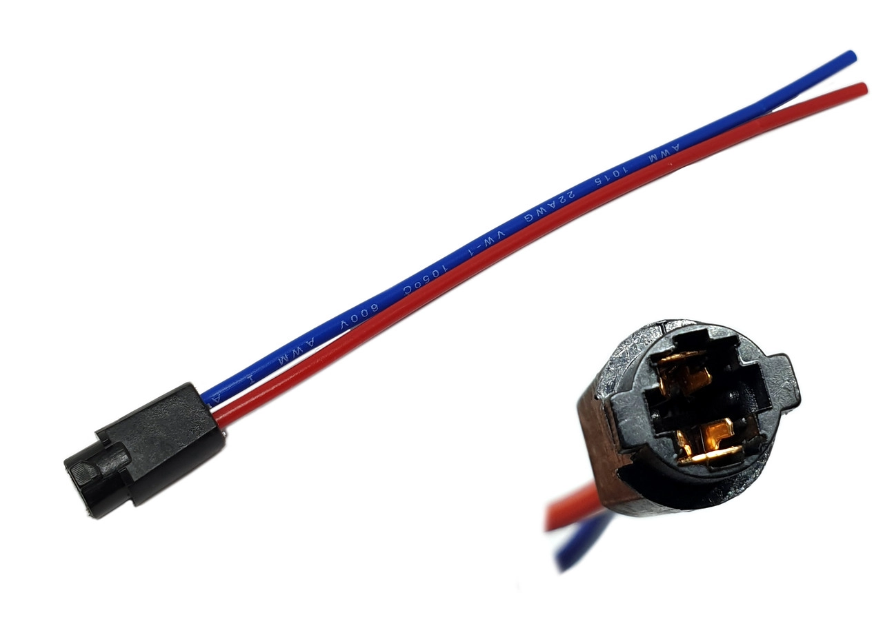 3299229498_plastikovij-patron-dlya Пластиковий патрон для лампи T5 W1.2W з проводом - Зображення 1