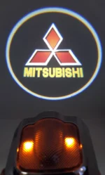 Світлодіодне підсвічування логотипу в двері автомобіля MISUBISHI на скотчі CREE - Зображення 5