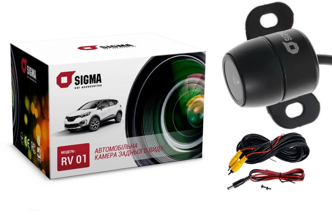 3311880168_kamera-zadnogo-vidu Камера заднього виду Sigma RV-01 метелик - Зображення 1