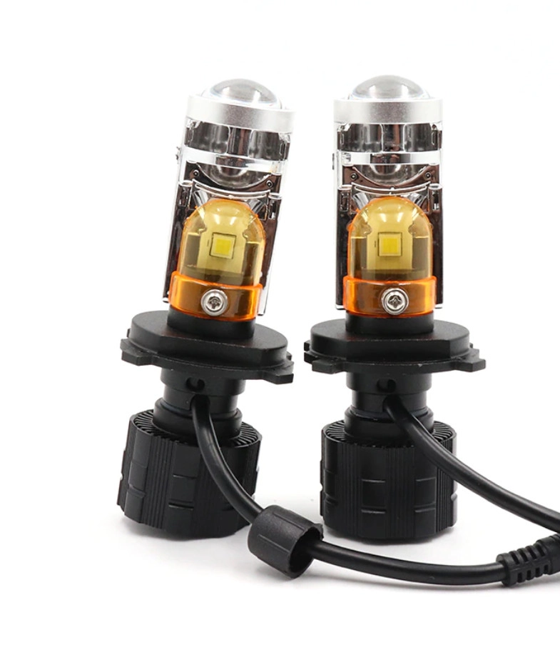 3329142274_mini-linza-led Mini лінза LED. Світлодіодні Міні лінзи H7 модель А8 72W / 5700K - Зображення 1