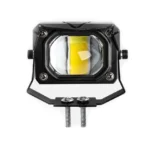 Світлодіодні протитуманні фари, міні лінза 2 В 1 БІЛИЙ  ЖОВТИЙ 30W, 3000 ЛМ, 2 ШТ - Зображення 3