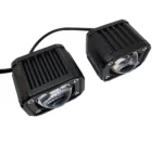 Світлодіодні протитуманні фари, міні лінза 2 В 1 БІЛИЙ  ЖОВТИЙ 30W, 3000 ЛМ, 2 ШТ - Зображення 5