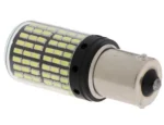 Світлодіодна лампа з цоколем 1156 BA15s P21W 144 SMD 3014 12V Білий - Зображення 4