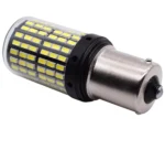 Світлодіодна лампа з цоколем 1156 BA15s P21W 144 SMD 3014 12V Білий - Зображення 5