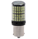 Світлодіодна лампа з цоколем 1156 BA15s P21W 144 SMD 3014 12V Білий - Зображення 3