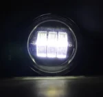 Світлодіодна балка протитуманна, фара Led кругла 90мм 3,5" OPEL, PEUGEOT, RENAULT, FORD, Citroen Метал - Зображення 6