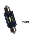 Світлодіодна лампа C5W Festoon 1SMD 1860 12V 39мм з обманкою Біла - Зображення 2