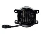 Світлодіодна протитуманна балка Led кругла 5 лінз 90мм 3,5" OPEL, PEUGEOT, RENAULT, FORD Білий Жовтий - Зображення 2