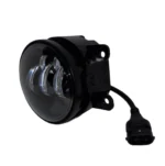 Світлодіодна протитуманна балка Led кругла 5 лінз 90мм 3,5" OPEL, PEUGEOT, RENAULT, FORD Білий Жовтий - Зображення 4