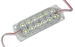 Світлодіодний модуль 12 SMD MZ060 2835 2.4W 12V Білий на скотчі