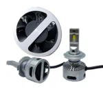 Світлодіодні лампи з цоколем H7, модель CANBUS LED TBS DESIGN 45W 30000LM з обманкою - Зображення 2
