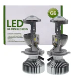 BI LED Mini LED лінзи Н4 G6 LED MINI LENS 35W 5500К з радіатором