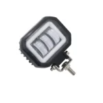 Світлодіодна протитуманна балка Led із СТГ 30W 3 лінзи з жовтим ангельським глазом - Зображення 6