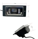 Світлодіодна Led ПТФ протитуманна фара з габаритом ВАЗ 2110 – 2017 і т.д. МЕТАЛ Біле світло - Зображення 2