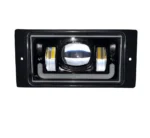 Світлодіодна Led ПТФ протитуманна фара з габаритом ВАЗ 2110 – 2017 і т.д. МЕТАЛ Біле світло - Зображення 5