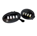 Світлодіодні двоколірні протитуманні фари LED ПТФ Honda (ХОНДА СРВ, ЦИВІК, АККОРД, ФІТ, СТРІМ, SAL-MAN) Білий Жовтий - Зображення 2