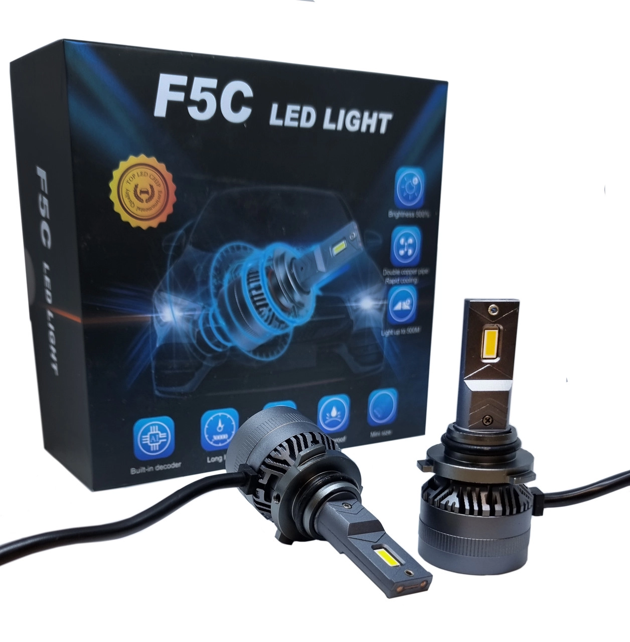 3457362950_svitlodiodni-lampi-avtomobilni Світлодіодні лампи автомобільні з цоколем HB4 (9006), модель F5C - Зображення 1