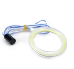 Світлодіодні ангельські глазки COB 70 Білий діаметр 70мм з драйвером комплектом - Зображення 3