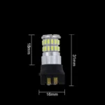 Світлодіодна лампа з цоколем PW24W 36SMD 3014 Біла - Зображення 5