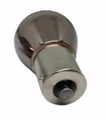 Автомобільна лампа з цоколем 1156 BAU15s PY21W S25 12V Chrome Amber Жёлтый со смещением - Зображення 2