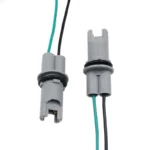 Пластиковий патрон для безцокольних ламп W5W T10 Габарити