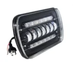 Світлодіодна протитуманна фара З СТГ ПТФ LED Габарит ближнє світло + ходові вогні прямокутна 7 лінз