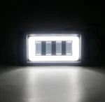 Світлодіодна Led ПТФ протитуманка. ВАЗ 2110, 2111, 2112, 2114, 2115 з ангельськими очима, габаритом та поворотом - Зображення 4