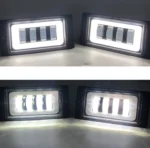 Світлодіодна Led ПТФ протитуманка. ВАЗ 2110, 2111, 2112, 2114, 2115 з ангельськими очима, габаритом та поворотом - Зображення 6