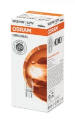 Галогенна лампа Osram W21W ORIGINAL 12V 7505 - Зображення 2