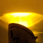 Світлодіодна протитуманна балка Led ПТФ фара Діодні ПТФ Лада Каліна, Грант Lada Granta 5 лінз Білий Жовтий - Зображення 6