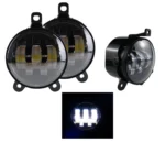 Світлодіодні протитуманні фари Led ПТФ ВАЗ 2170 - 2173 Лада Пріора, Priora, Газель, Granta 90мм Білі