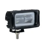 Світлодіодна балка протитуманна фара 8D 102*55мм, денний ходовий вогонь з ангелами Білий