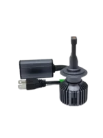 Автомобільні світлодіодні лампи з цоколем H7 6pcs 3570 12-24V 50W 6500K радіатор вентилятор контролер - Зображення 3