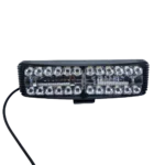 Світлодіодна додаткова фара Led Балка 10-85V 65W 48LED 21.5*7*5.5см Білий Синій - Зображення 8