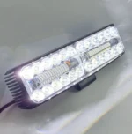 Світлодіодна додаткова фара Led Балка 10-85V 65W 48LED 21.5*7*5.5см Білий Синій - Зображення 10