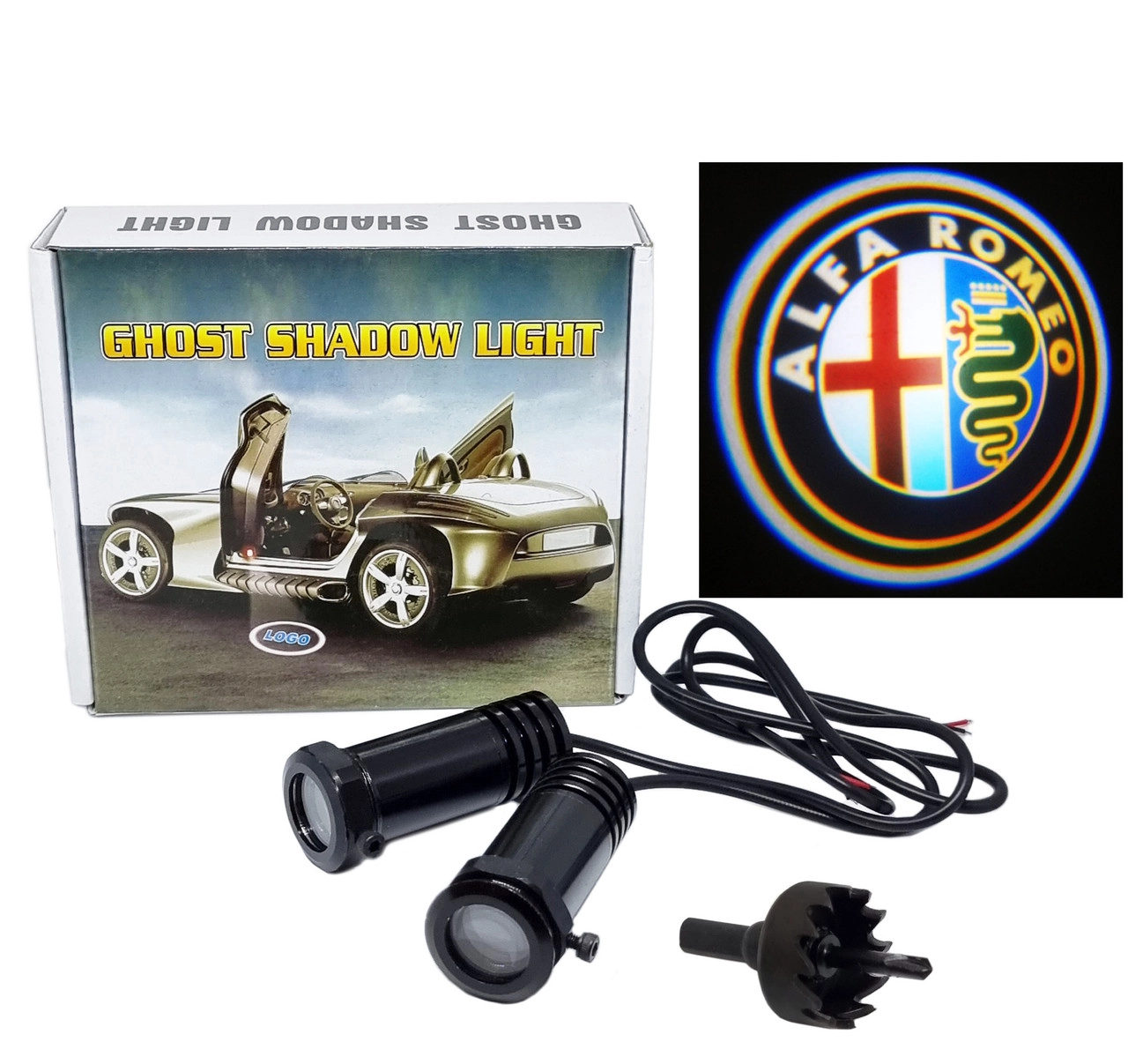 3649091876_svitlodiodne-pidsvichuvannya-logotipu Світлодіодне підсвічування логотипу в двері автомобіля ALFA ROMEO n123 - Зображення 1