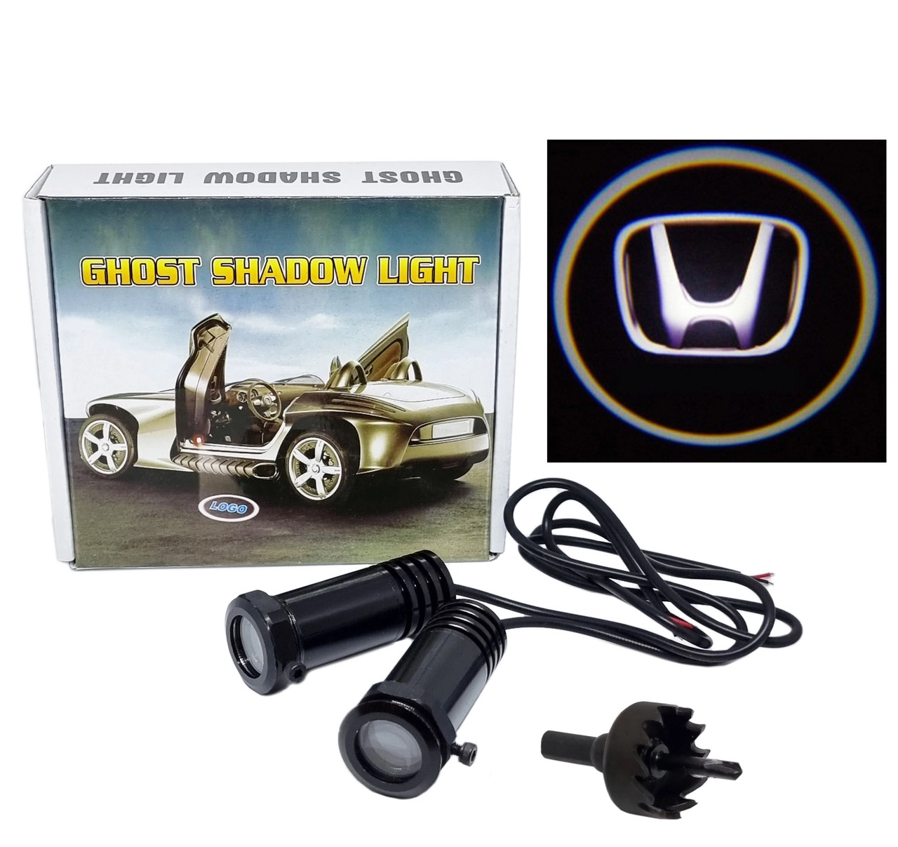 3659447627_svitlodiodne-pidsvichuvannya-logotipu Світлодіодне підсвічування логотипу в двері автомобіля HONDA - Зображення 1