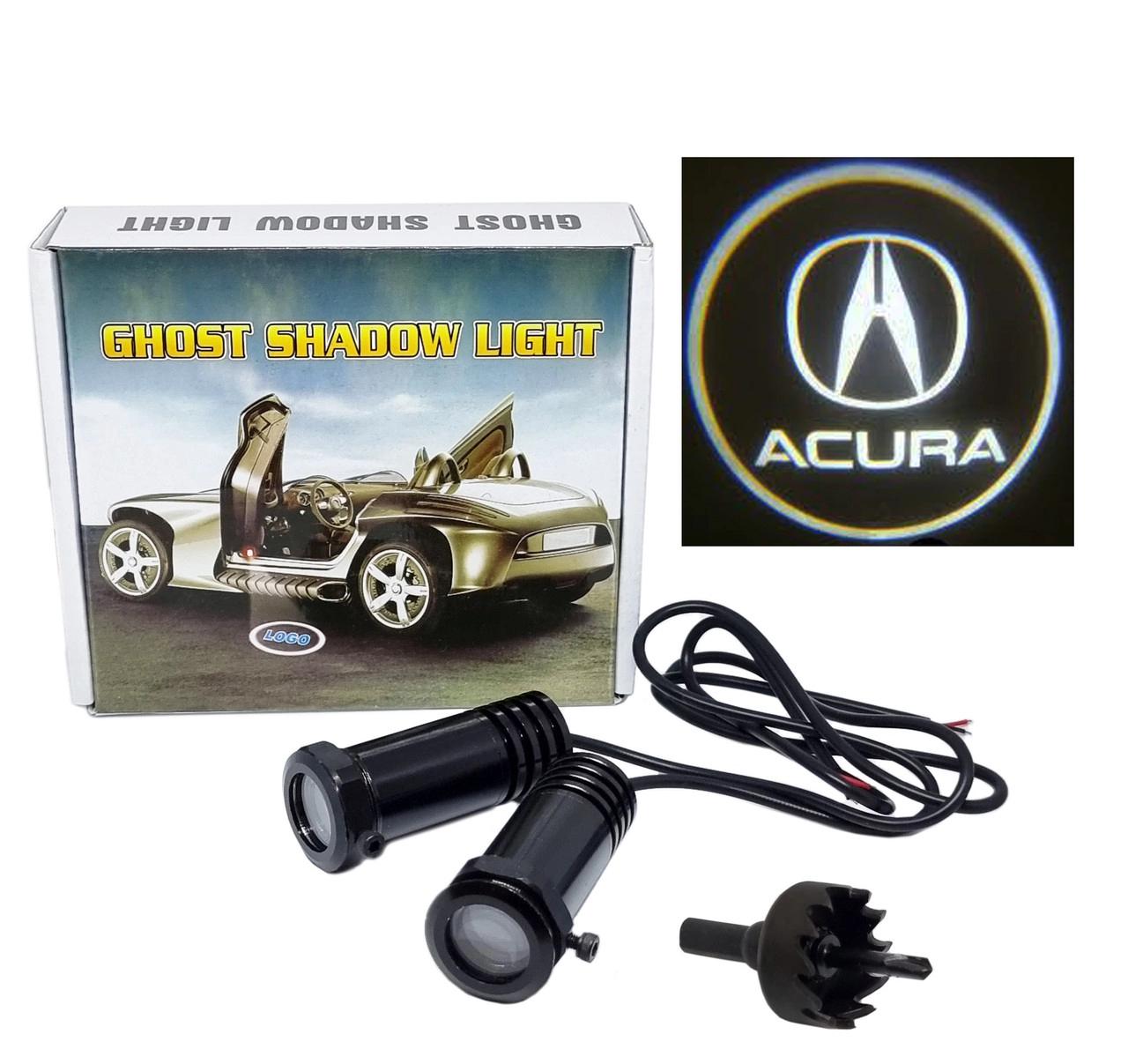 3659723117_svitlodiodne-pidsvichuvannya-logotipu Світлодіодне підсвічування логотипу в двері автомобіля Acura - Зображення 1