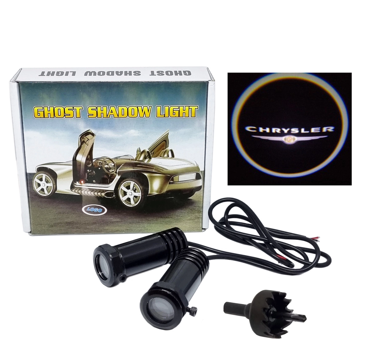 3661798655_svitlodiodne-pidsvichuvannya-logotipu Світлодіодне підсвічування логотипу в двері автомобіля Chrysler Крайслер - Зображення 1