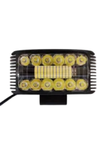 Світлодіодна додаткова фара Led Балка 10-85V 30W 48LED  Білий Синій Ближнє + Дальне світло - Зображення 9