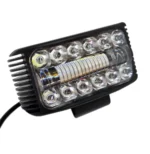 Світлодіодна додаткова фара Led Балка 10-85V 30W 48LED  Білий Синій Ближнє + Дальне світло - Зображення 2