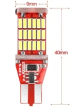 Світлодіодна лампа T15 W16W W2.1x9.5d, W16W 921 33SMD 4014 Біла - Зображення 2