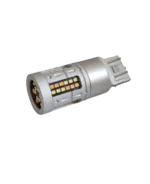 Двоколірні світлодіодні лампи Led 7443 T20 W21/5W W3x16q 72SMD 2016 1500Lm 12V Білий Жовтий - Зображення 3