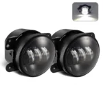 Світлодіодна протитуманна фара 4 дюйми 100мм , додаткова фара Led кругла  3 лінзи