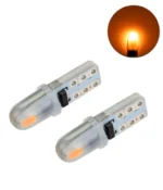 Світлодіодна лампа у приладову панель Т5 9 SMD 3014 12V Жовта