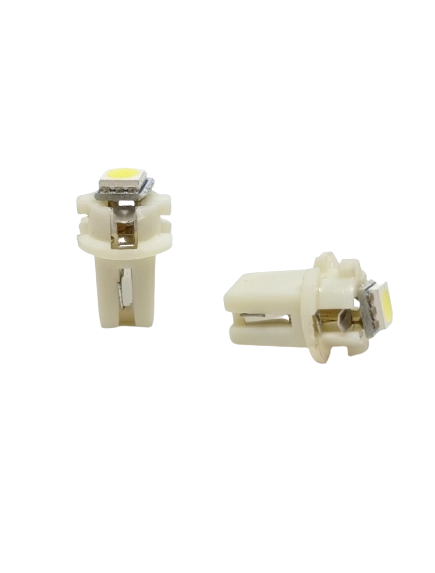 3677740696_svitlodiodna-lampa-t5 Світлодіодна лампа Т5 у приладову панель B8.5d (B8,5d, BAX10d) 1SMD 5050 15х19mm Біла - Зображення 1