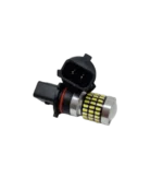 Світлодіодна лампа з цоколем P13W 78SMD 3014 12V Біла з драйвером - Зображення 3