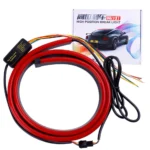 Додатковий гнучкий Стоп Сигнал на заднє скло з функцією поворотників довжина 1 метр, червоний колір - Зображення 4